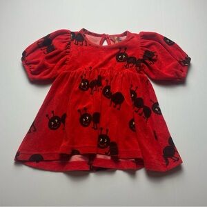 Hugo Loves Tiki French Terry Ant Print Dress